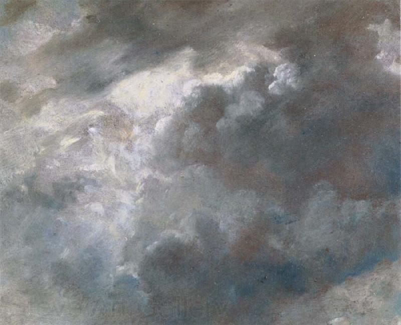 John Constable Sun bursting through dark clouds Germany oil painting art